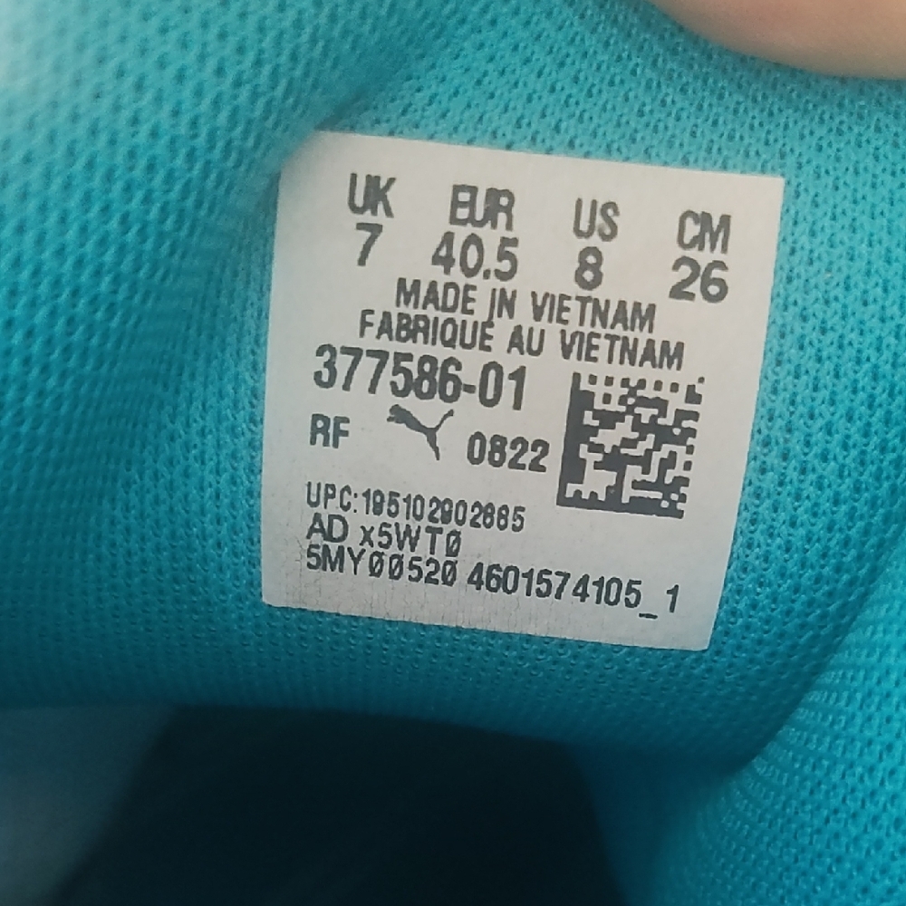 Puma Turquoise Sneakers - Picture 4 of 4